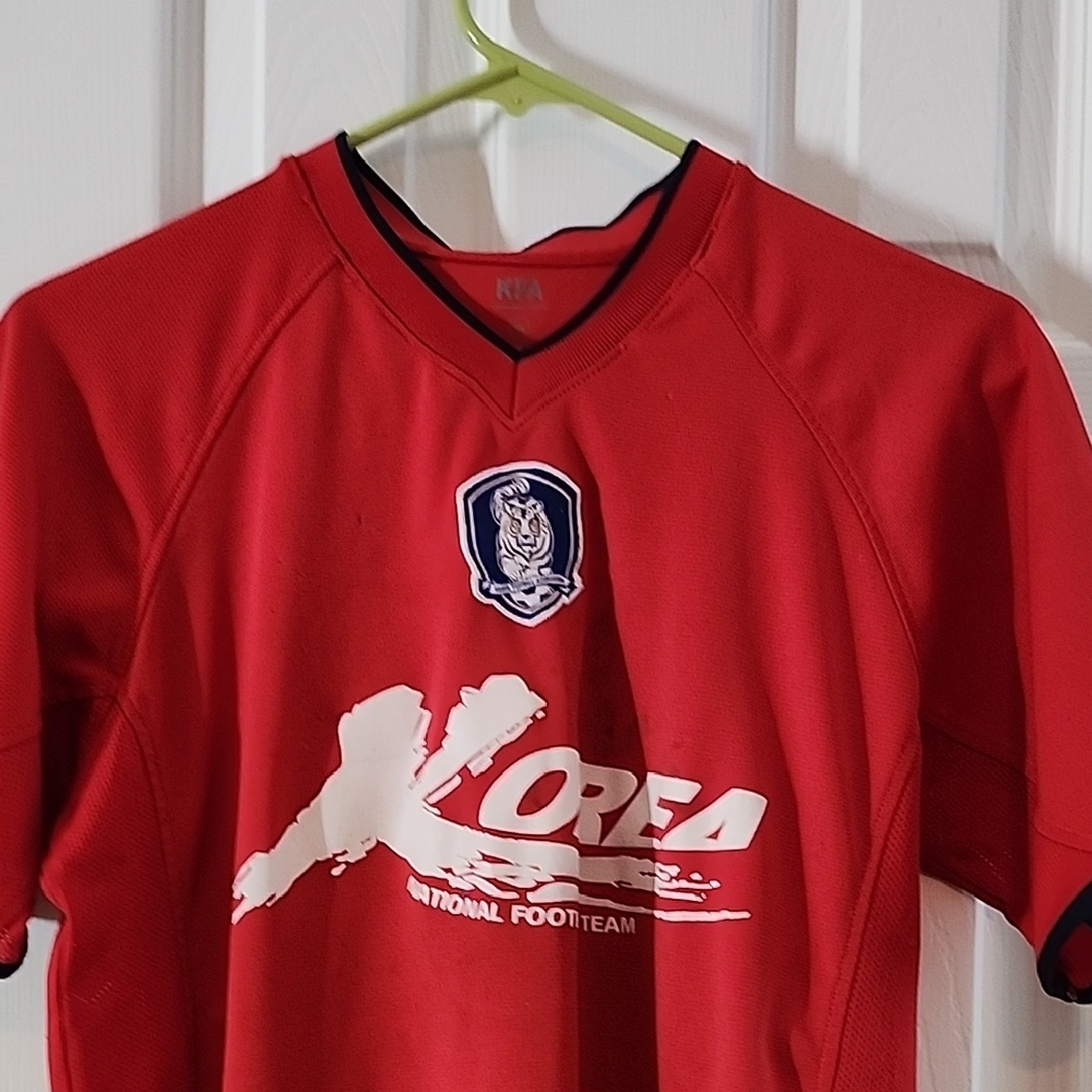 FA Kids Red Korea Soccer Jersey